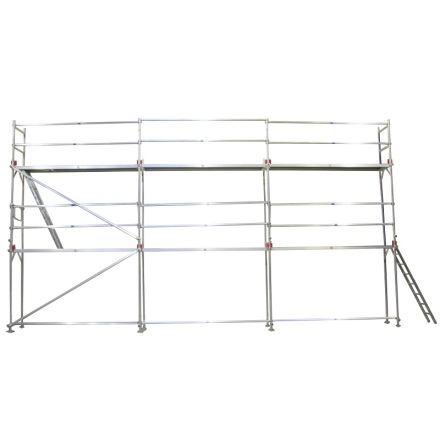 Fasadstllning ALU Jumbo Superflex 8 x 12m
